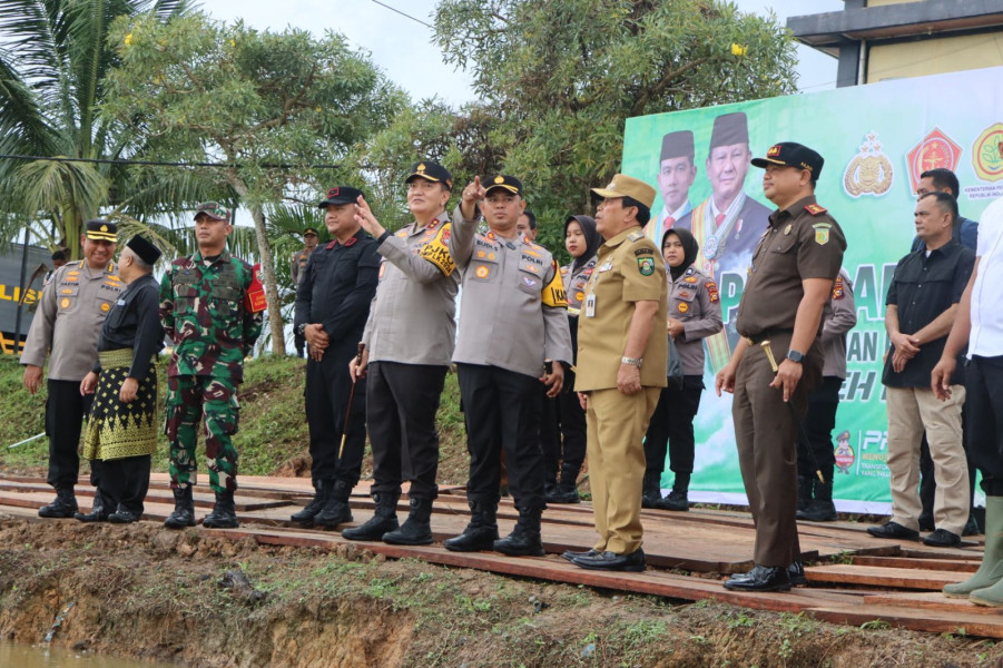 Kapolda Riau Jalin Sinergi dengan Forkopimda Rokan Hulu, Dukung Program Ketahanan Pangan
