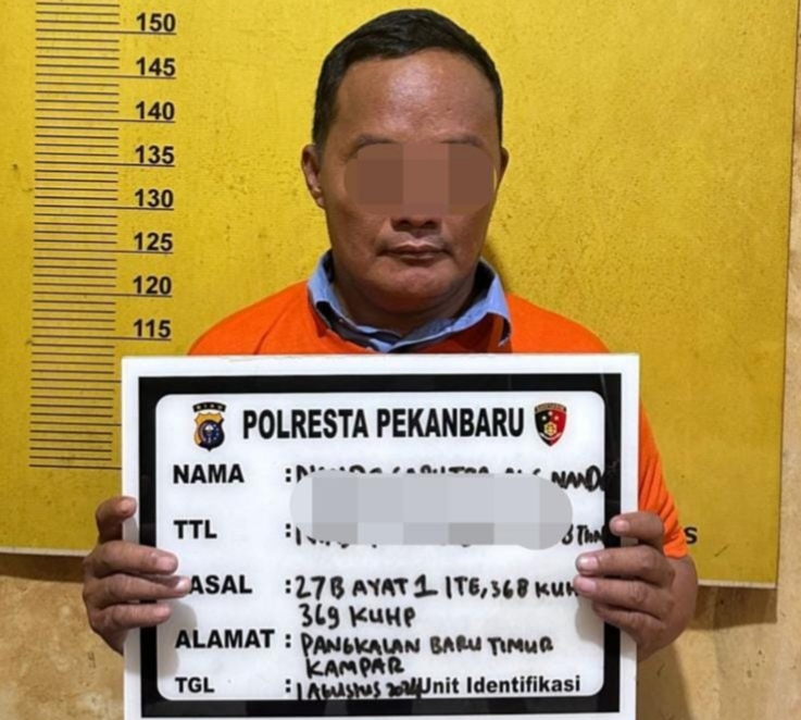 Ngaku Wartawan dan Peras Anggota TNI, Pria 38 ini Ditangkap Polisi