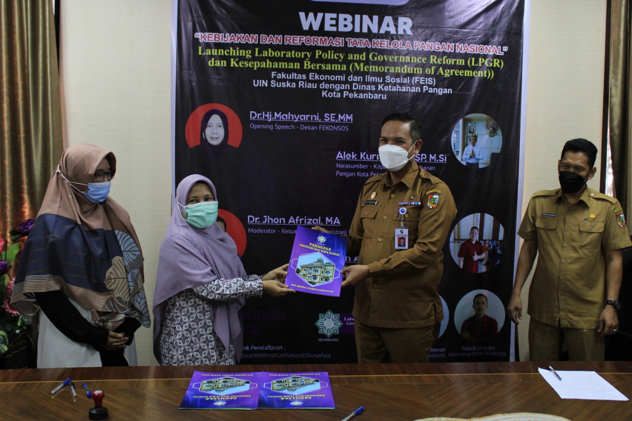 Jadi Narsum di UIN SUSKA, Kadis Akur Beberkan Kiat dalam Kebijakan dan Tatakelola Ketahanan Pangan