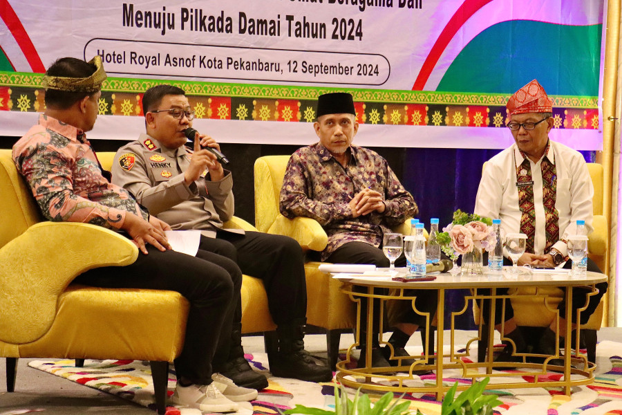 Polresta Pekanbaru Gelar Kegiatan Moderasi Beragama Jelang Pilkada