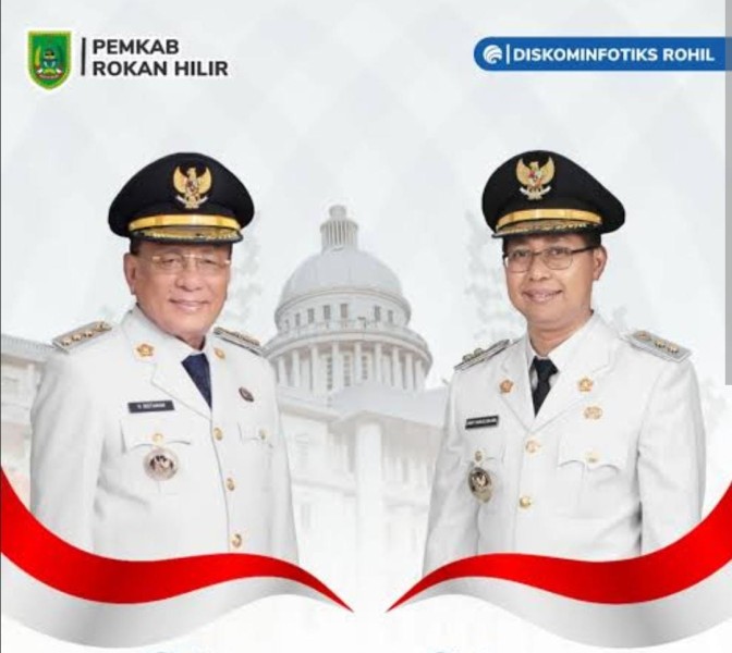 Bupati dan Wakil Bupati Kompak Jalankan Tugas, Roda Pemerintahan Rohil Berjalan Mulus