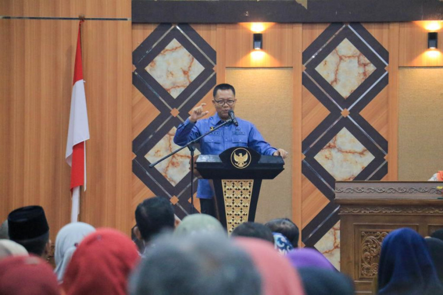 Kepala BKPSDM Pekanbaru Hadiri Sosialisasi Program Taspen