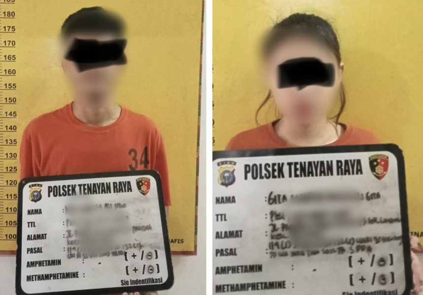 Bawa 10 Butir Ekstasi, Pasutri Muda Pengungsi Banjir Ditangkap Polisi