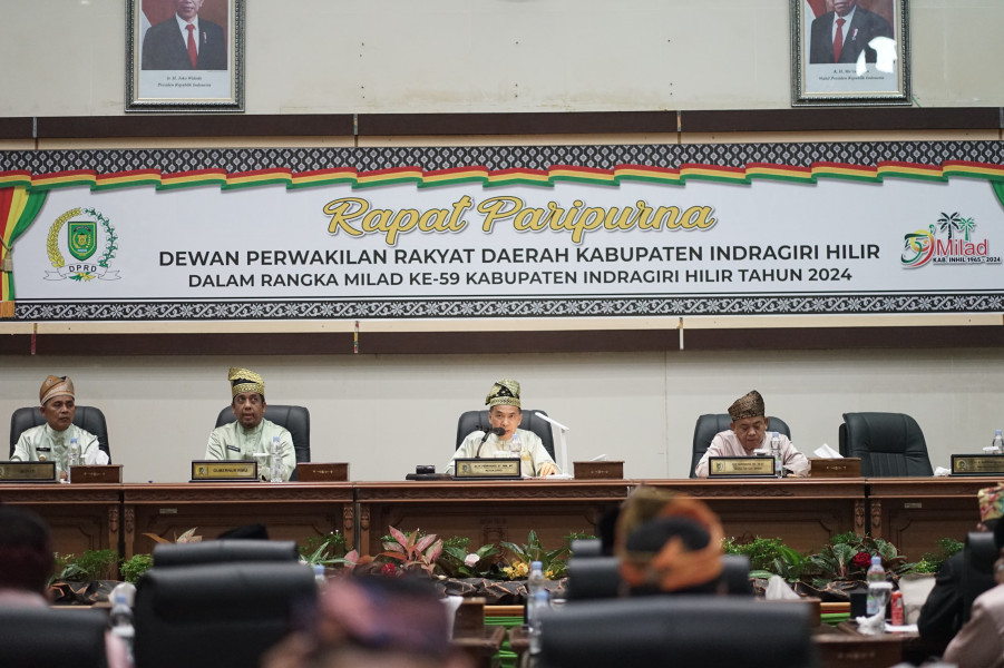 Paripurna Istimewa Milad Inhil ke-59 Berlangsung Khidmat