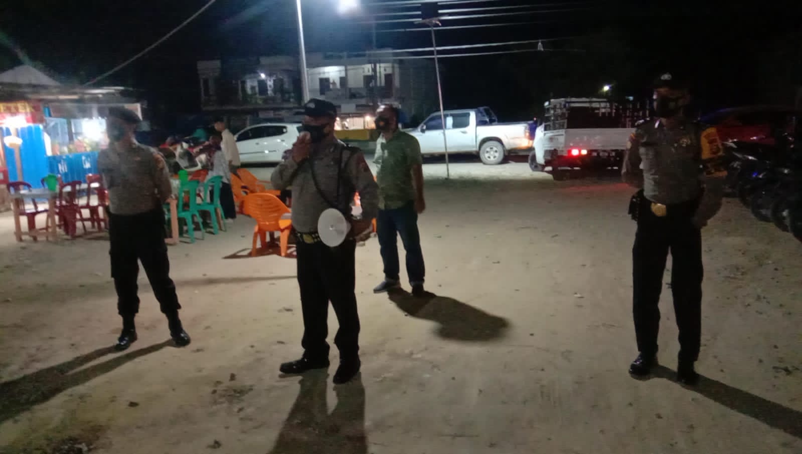PPKM Level II, Polsek Pangkalan Kuras Tetap Gelar Operasi Yustisi