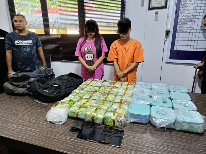 Polisi Gagalkan Penyelundupan 21 Kg Sabu dan Ribuan Butir Ekstasi di Bengkalis