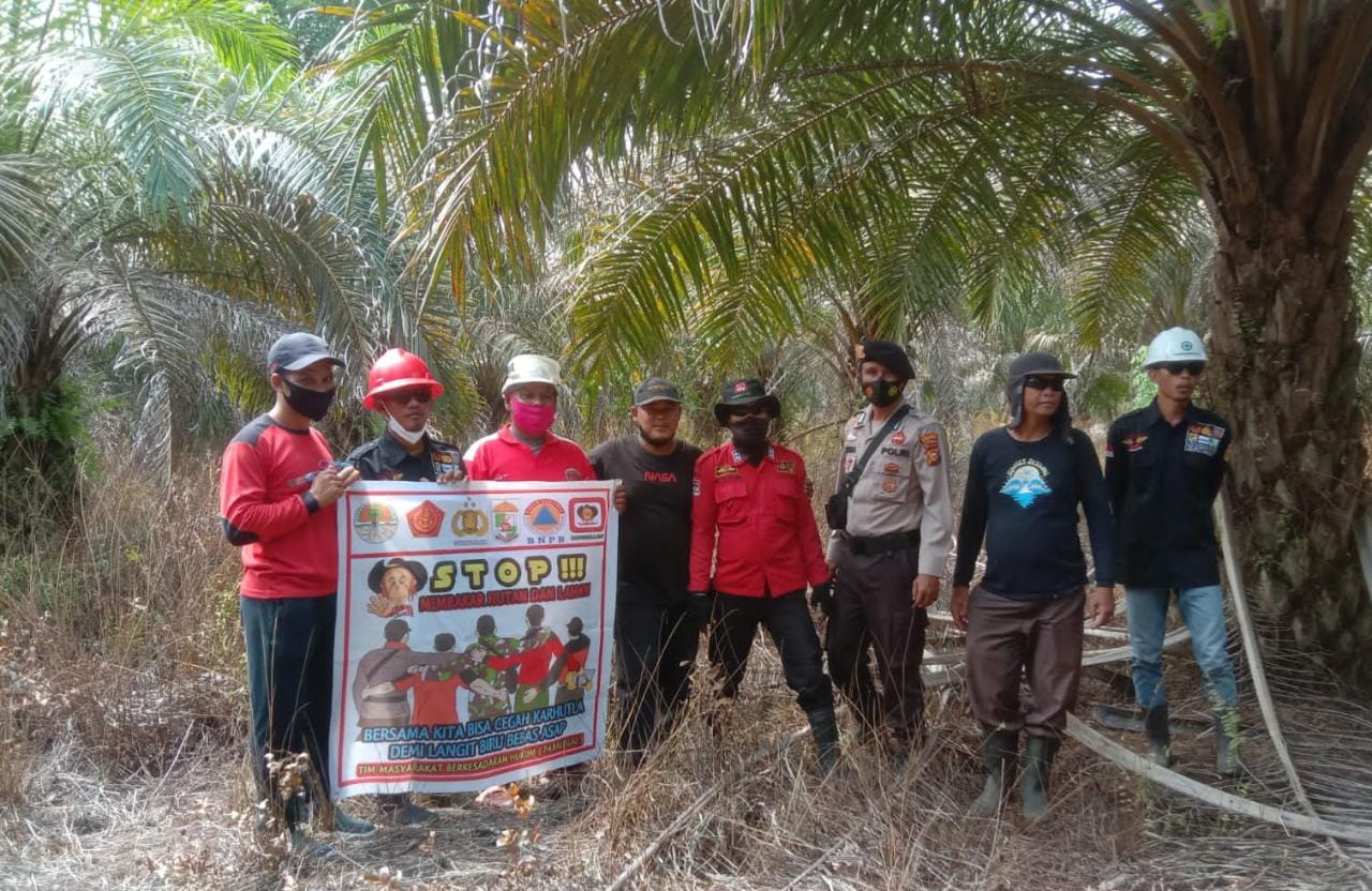 Polsek Teluk Meranti Terus Awasi Daerah Rawan Karhutla