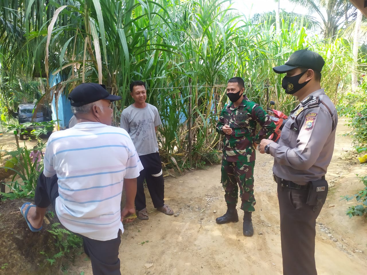 Kapolsek Langgam Minta Masyarakat Tetap Jaga Kesehatan dan Patuhi Prokes