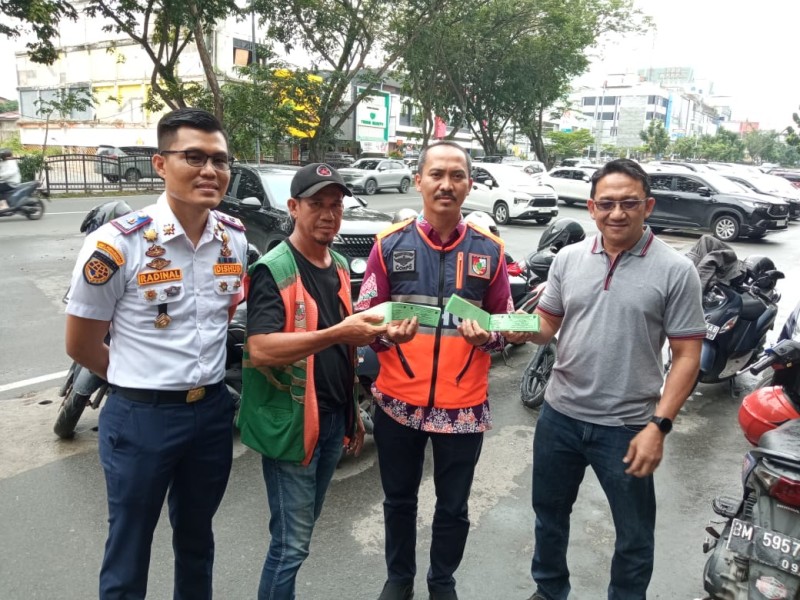 Dishub Pekanbaru Sosialisasikan Tarif Baru Parkir Tepi Jalan Umum
