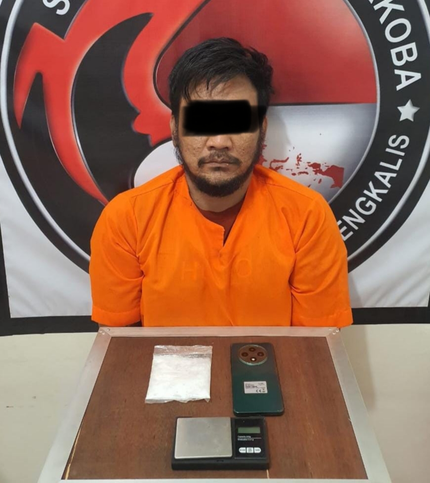Geledo Diringkus, Sabu 43,72 Gram Diamankan