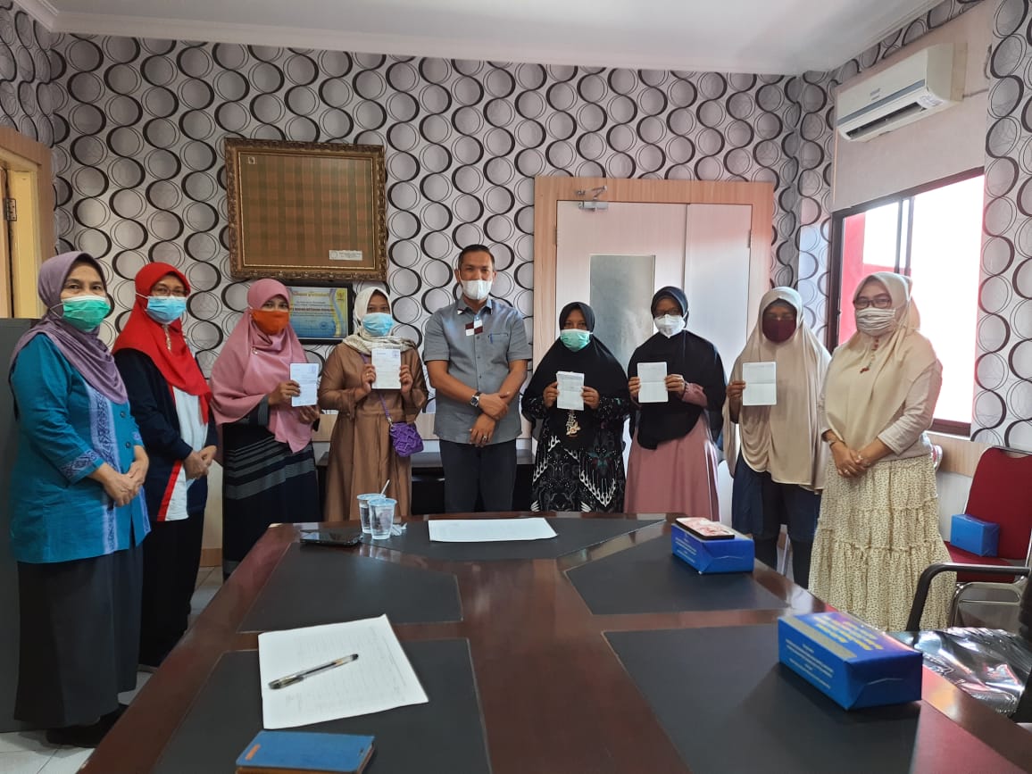 Demi Kelancaran Kegiatan P2L, Disketapang Salurkan Dana Rp55 Juta
