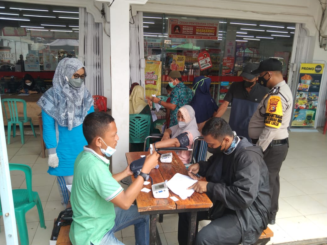 Akselerasi Vaksinasi, Polsek Ukui Antisipasi Peningkatan Kasus covid-19 Jelang Nataru