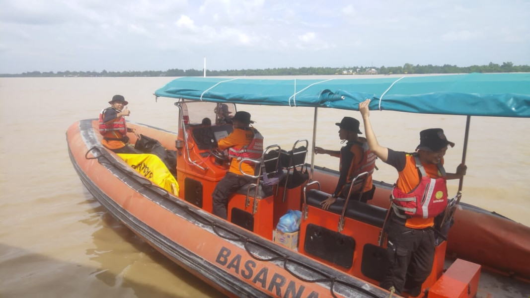 ABK Tenggelam di Sungai Kateman Inhil, Upaya Pencarian Masih Dilakukan