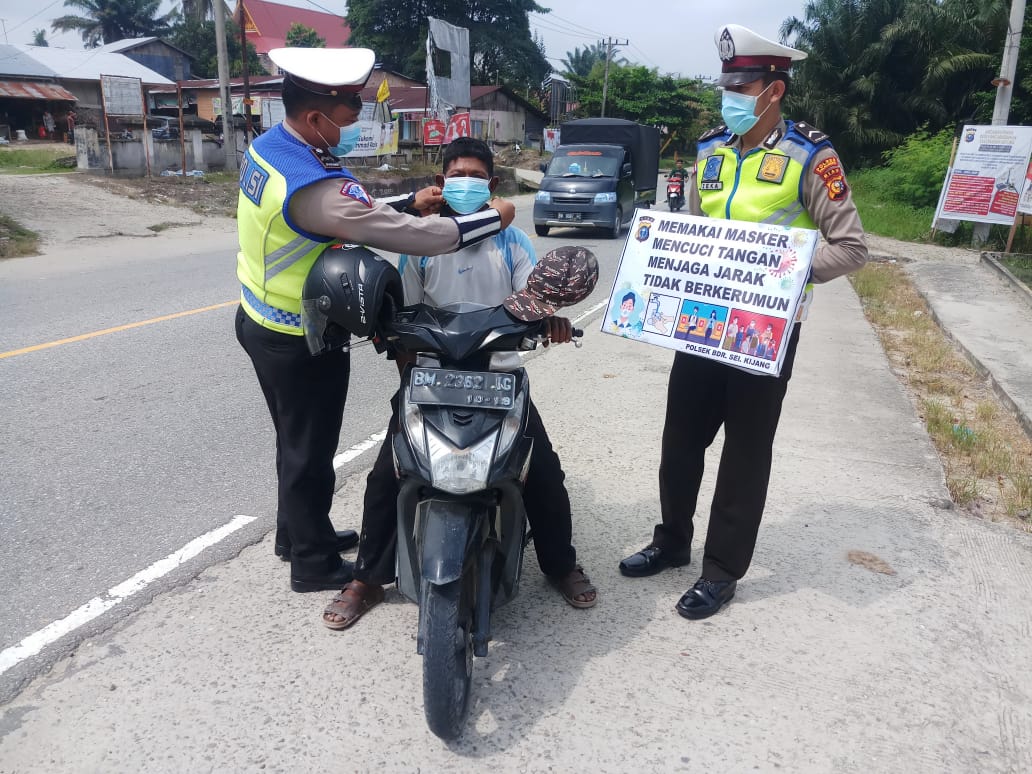 Polsek Bandar Sei Kijang Gelar Operasi Zebra Lancang Kuning