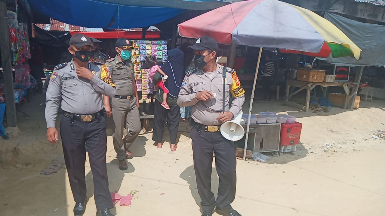 Polsek Pangkalan Kuras Gelar Yustisi di Desa Sialang Indah