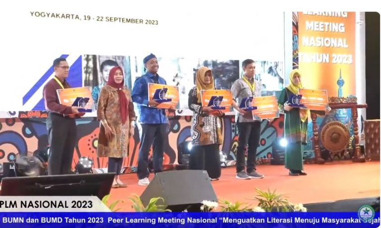 Inovasi Promosi Layanan Perpustakaan 2023, Perpustakaan Kota Pekanbaru Raih Penghargaan Terbaik