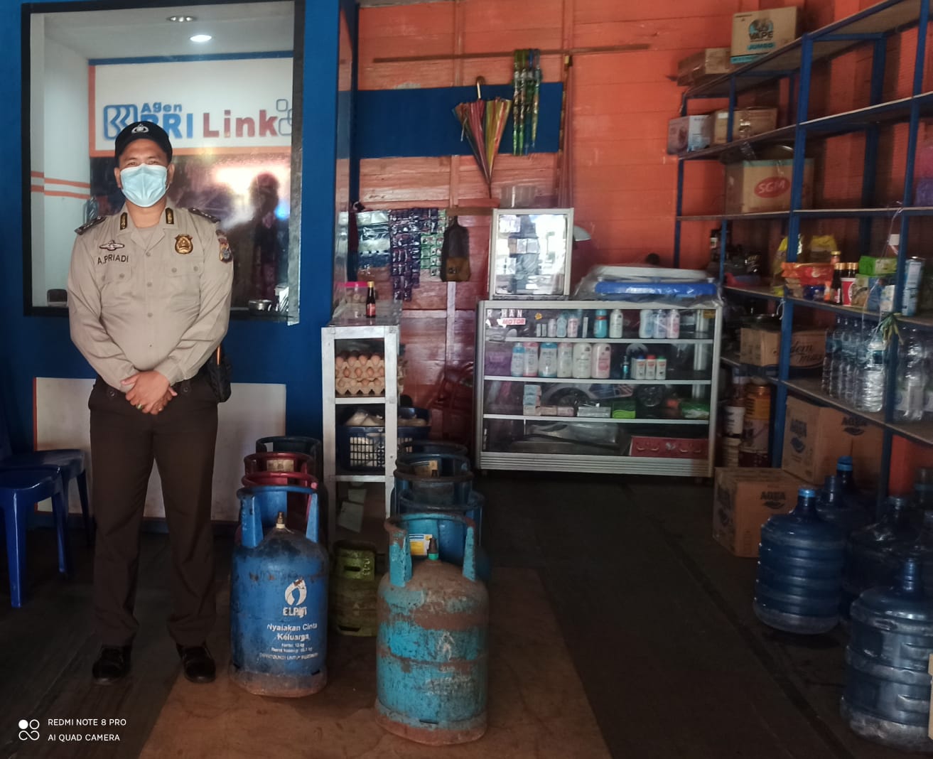 Polsek Kuala Kampar Gelar KRYD, Sasarannya Perbankan di Wilayah Binaan