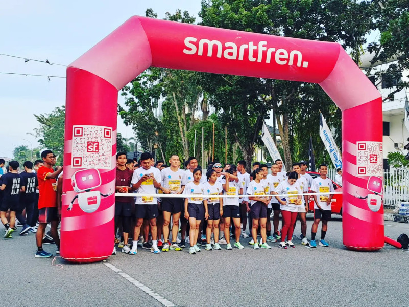 Dispora Pekanbaru Berkolaborasi bersama Hotel Dafam Pekanbaru Sukses Menggelar Pekanbaru Dafam Run 5.1 K
