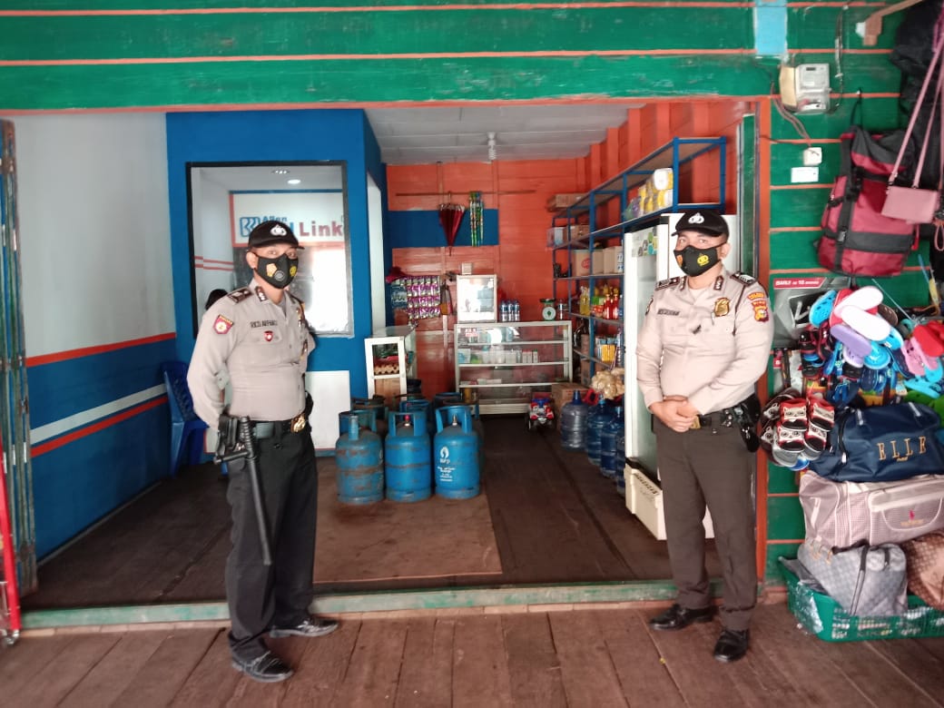 Antisipasi Gangguan Kamtibmas, Polsek Kuala Kampar Terus Aktif Lakukan Patroli