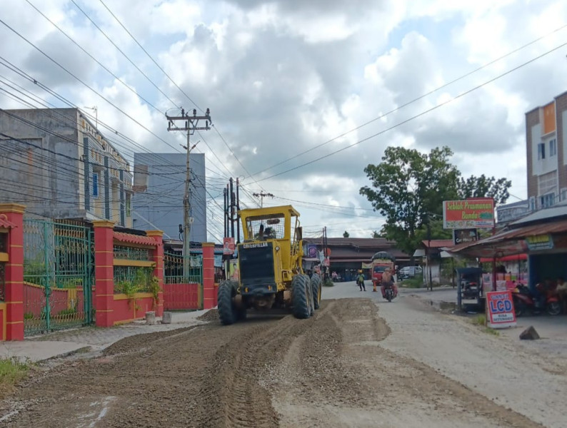 PUPR Pekanbaru Terus Gesa Perbaikan, Saat Ini Menyasar Tiga Ruas Jalan
