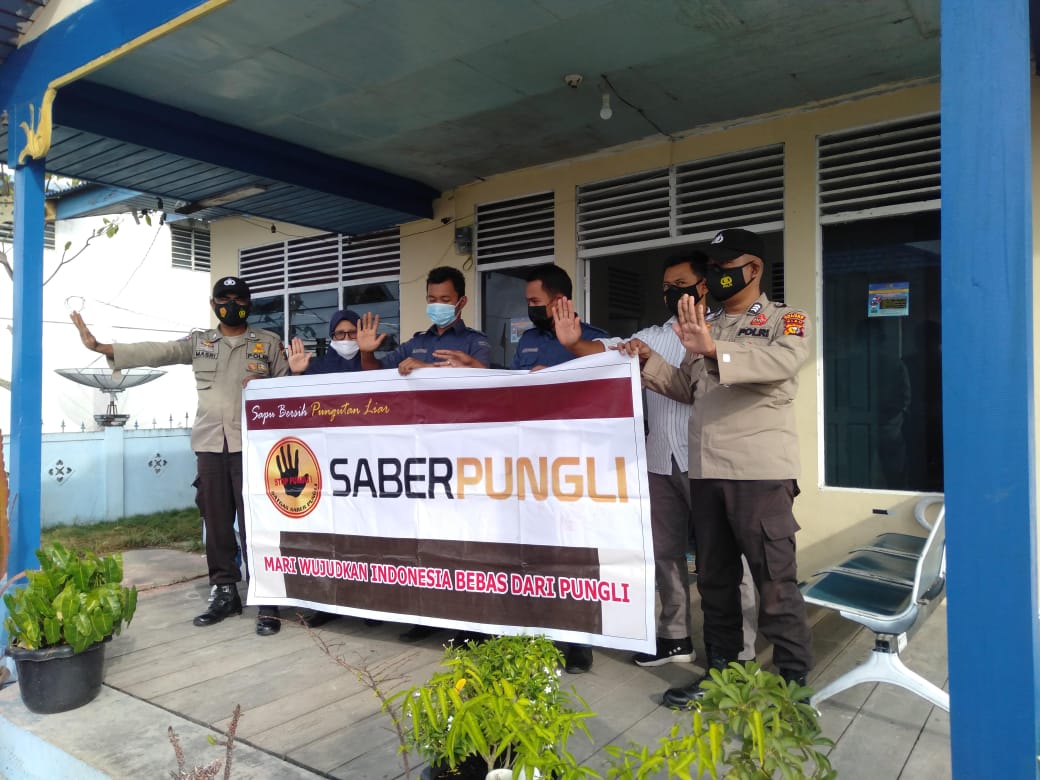 Polsek Kuala Kampar Gencar Sosialisasikan Saber Pungli