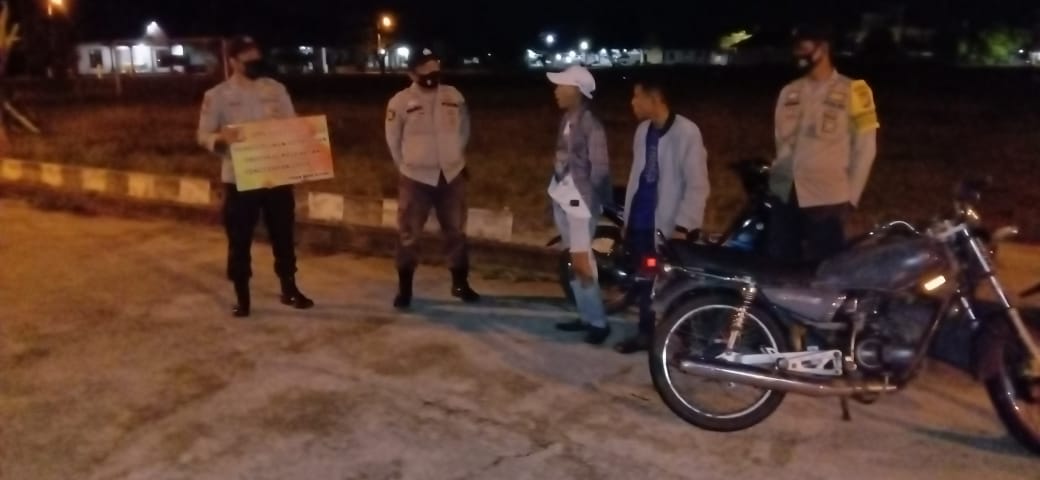 Polsek Kuala Kampar Gelar Operasi Yustisi Malam