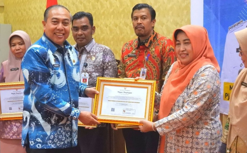 BPKAD Pekanbaru Raih Penghargaan ASKI 2022 Kategori Memuaskan