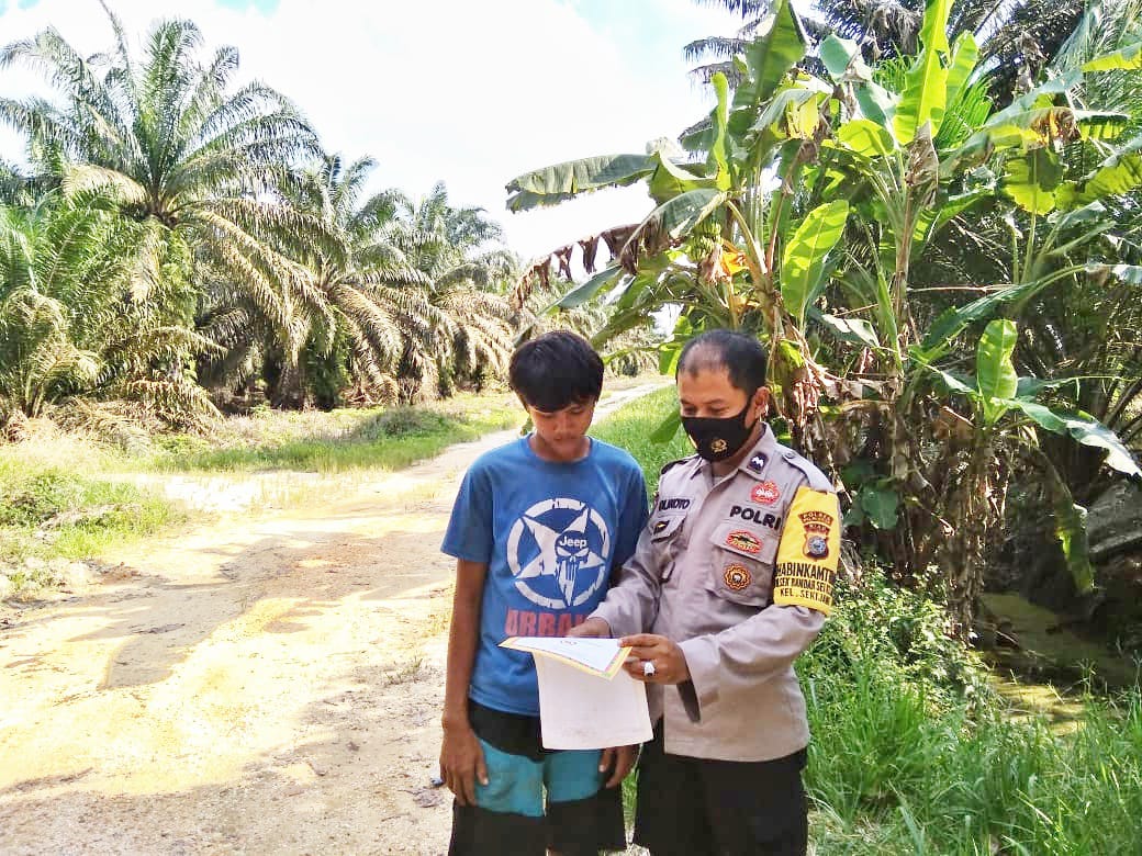 Polsek Bandar Sei Kijang Kembali Patroli Karhutla di Wilayahnya