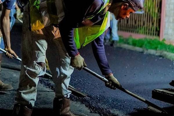 PUPR Pekanbaru Tuntaskan Overlay Jalan Suka karya