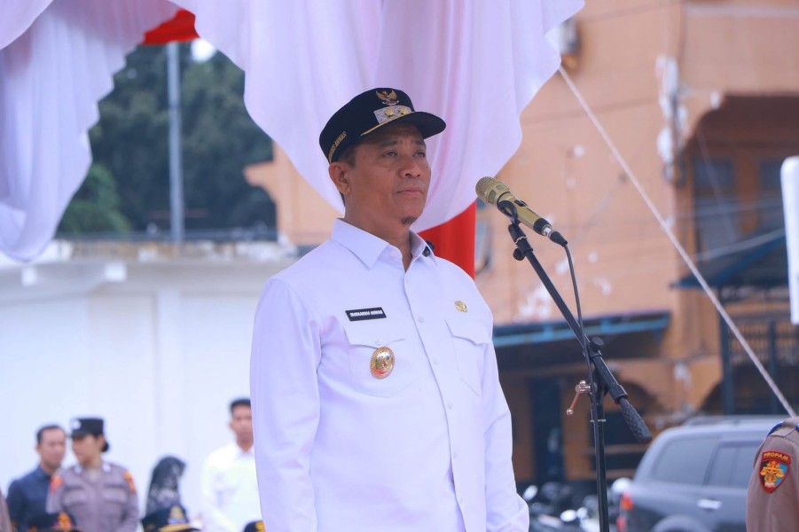 Wawako Pekanbaru Pimpin Apel Operasi Ketupat Lancang Kuning 2025