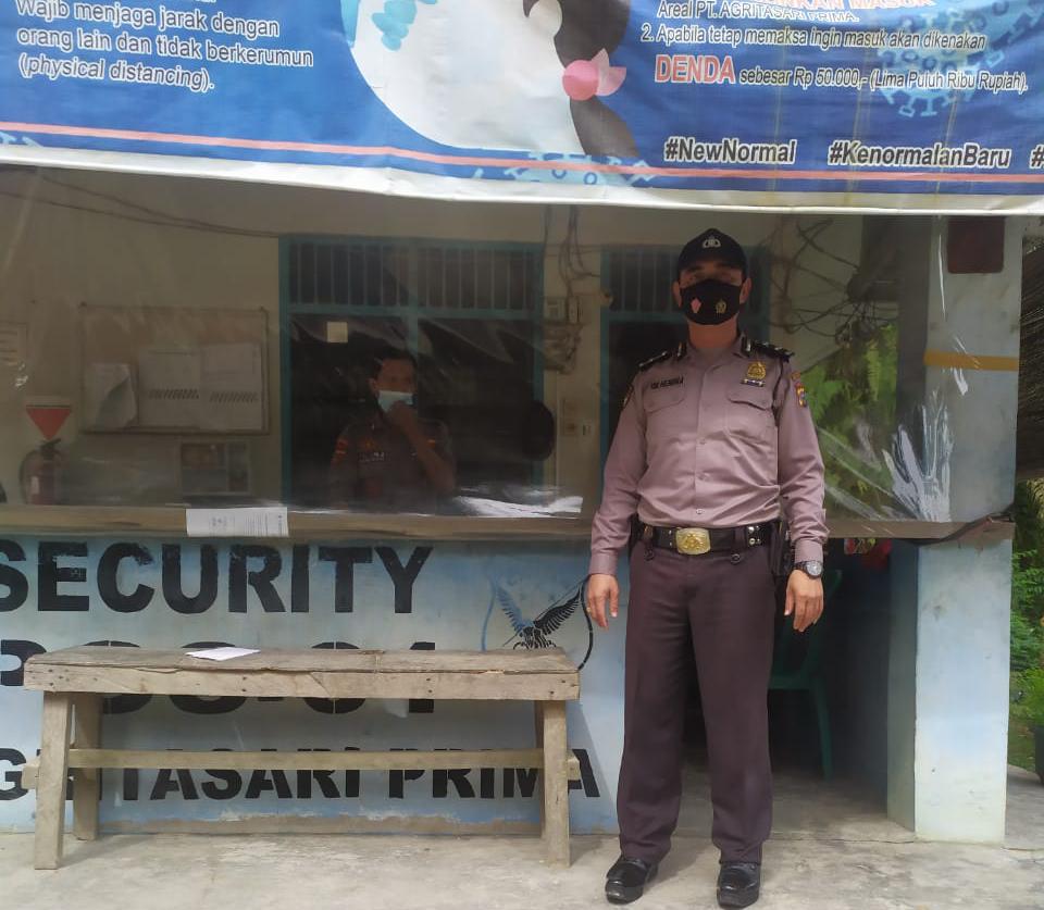 Selain Patroli C3, Polsek Langgam Sekaligus Sosialisasi Prokes