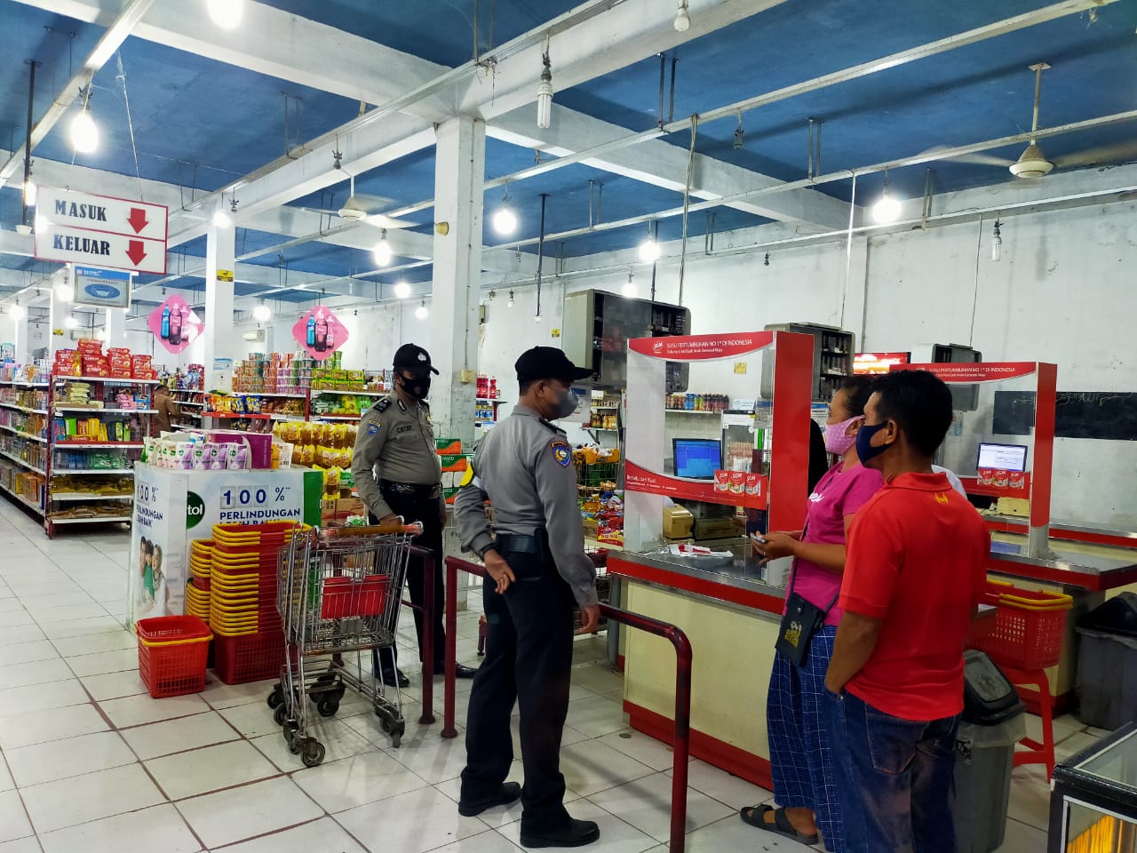 Antisipasi Kejahatan C3, Polsek Pangkalan Kerinci Adakan Patroli