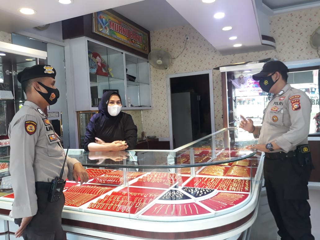 Pastikan Wilkum Aman Polsek Pangakalan Kuras Gelar KRYD
