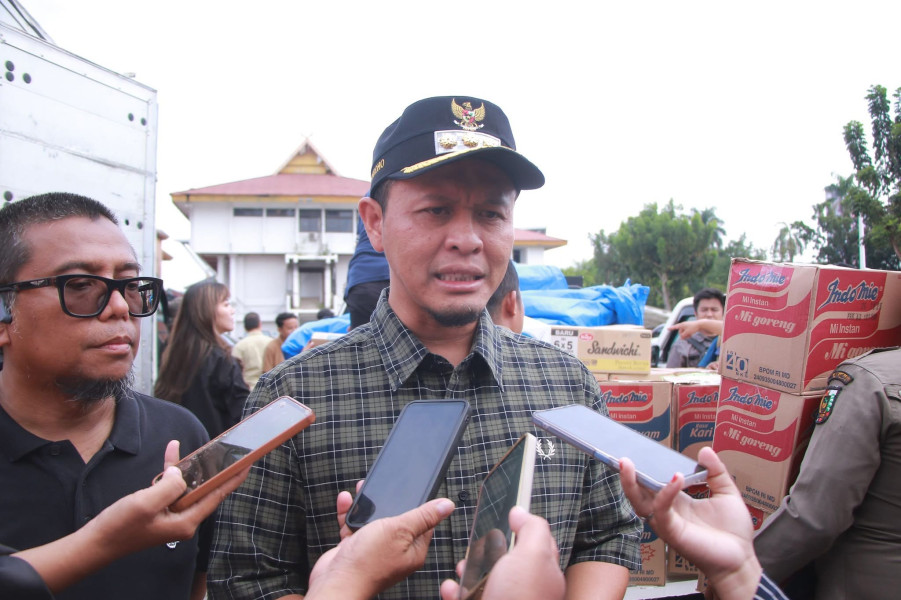 Sungai Siak Mulai Surut, Pemko Pekanbaru Fokus Distribusi Bantuan ke Korban Banjir