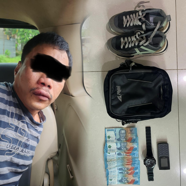 Polres Inhil Tangkap Pelaku Pencurian Pecah Kaca Mobil, Satu Buron