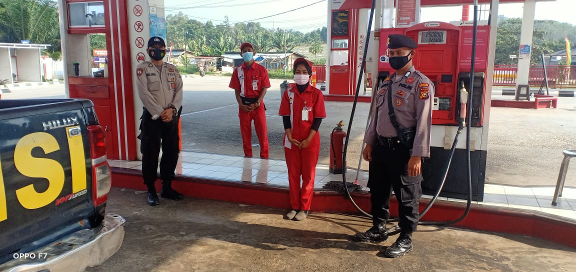Jamin Keamanan di Wilayahnya, Polsek Bandar Sei Kijang Laksanakan Patroli C3