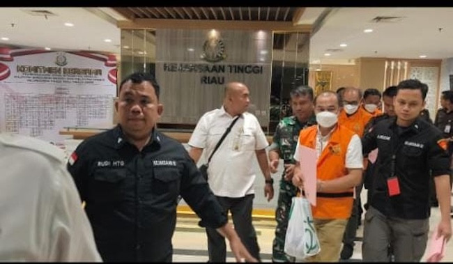 Kejati Riau Tahan PPK dan Dua Kontraktor Proyek Pelabuhan Sagu-sagu Lukit