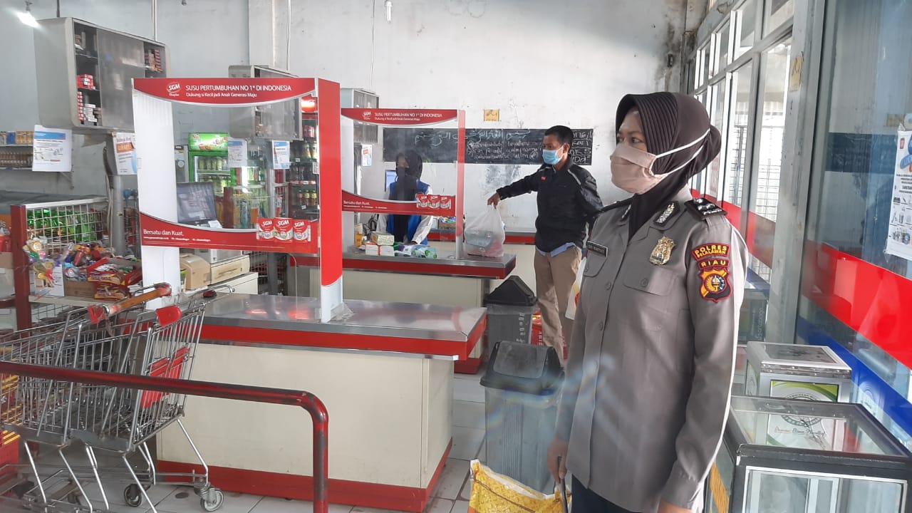 Polsek Pangkalan Kuras Lakukan Operasi Yustisi