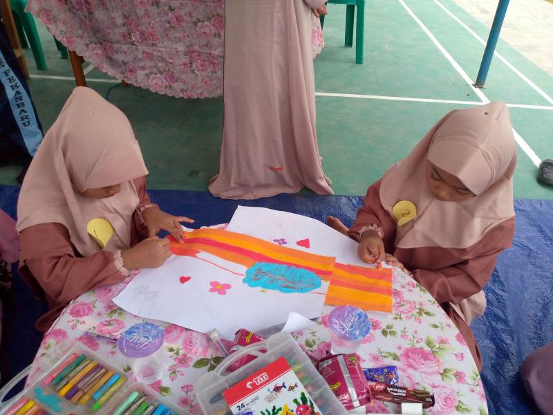 Bentuk Generasi Muda Islami, Lomba Kaligrafi Meriahkan Maulid Nabi di Kampar
