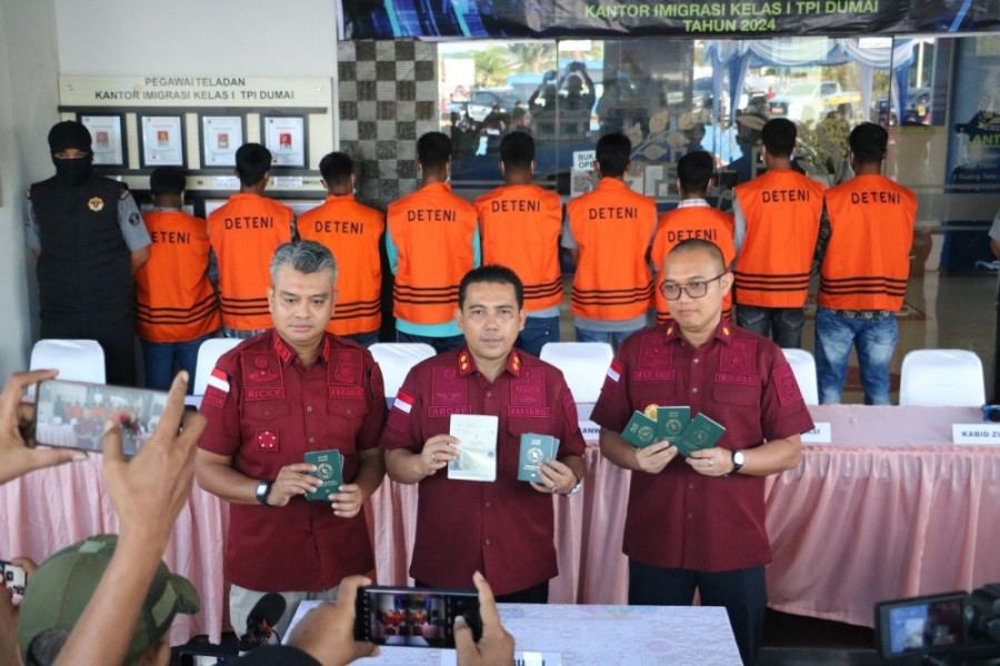 26 WNA Ditangkap Saat Hendak Menyebrang Ilegal ke Malaysia