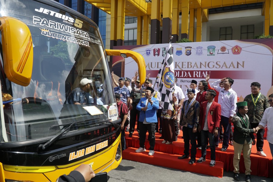 Mudik Kebangsaan, Polda Riau Fasilitasi Pemudik ke Sumatera Utara dan Sumatera Barat