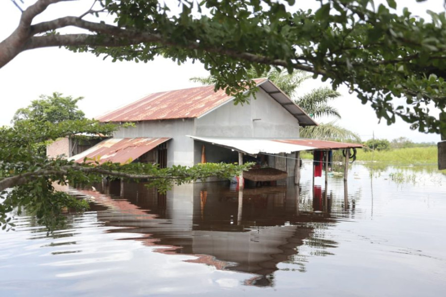Banjir Landa Tiga Kabupaten di Riau, Ribuan Warga Mengungsi