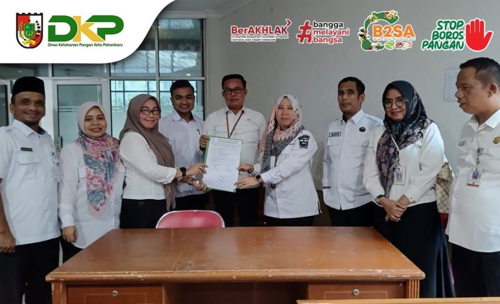 Serah Terima Pengelolaan Kios Pangan Puan Berseri, DKP Pekanbaru Gelar Rapat