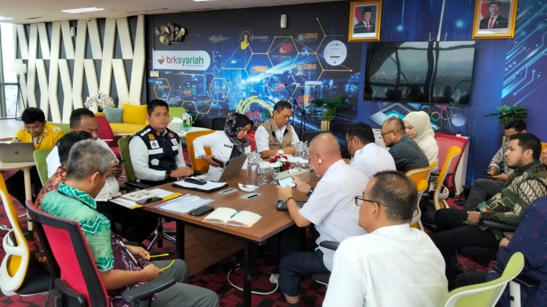 Rapat Penjelasan Titik Halte yang Akan Direnovasi oleh PT BRK Dihadiri BPKAD Pekanbaru