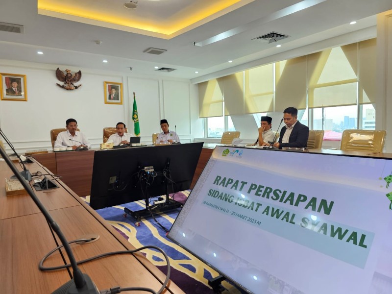 Kemenag Gelar Sidang Isbat Penetapan 1 Syawal 1446 H pada 29 Maret 2025