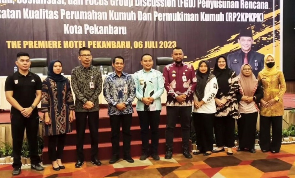Dinas Perkim Pekanbaru Susun Rencana Mitigasi RP2KPKPK