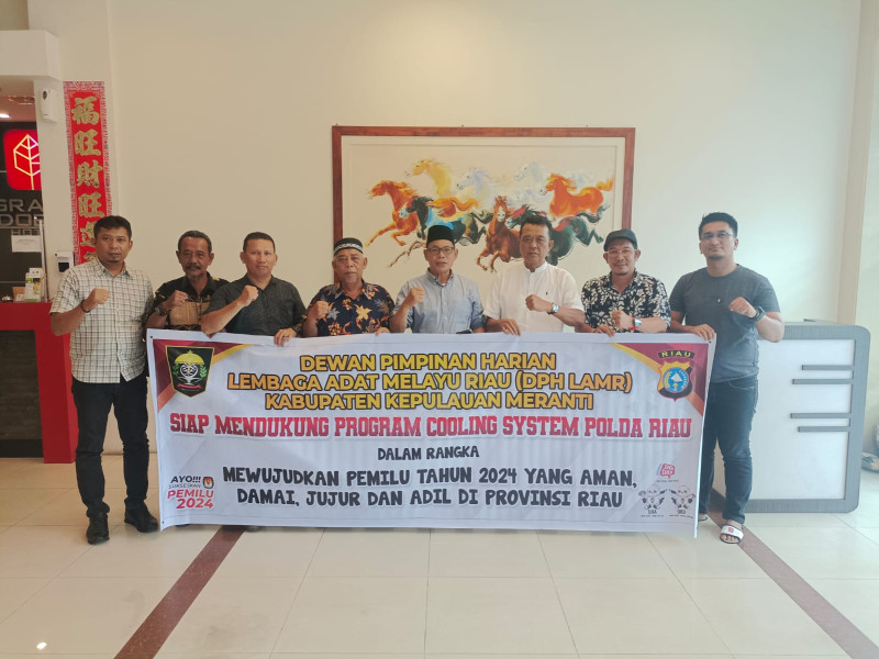 LAMR Kepulauan Meranti Dukung Program Cooling System Polda Riau