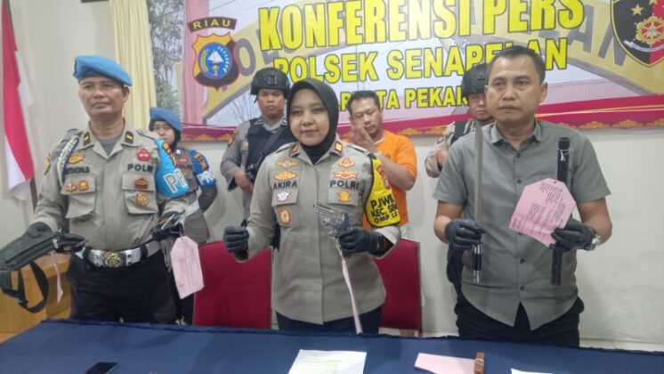 Eks Polisi Ditangkap Bawa Senjata Api dan Sajam, Ancam Korban Saat Tagih Utang Narkoba
