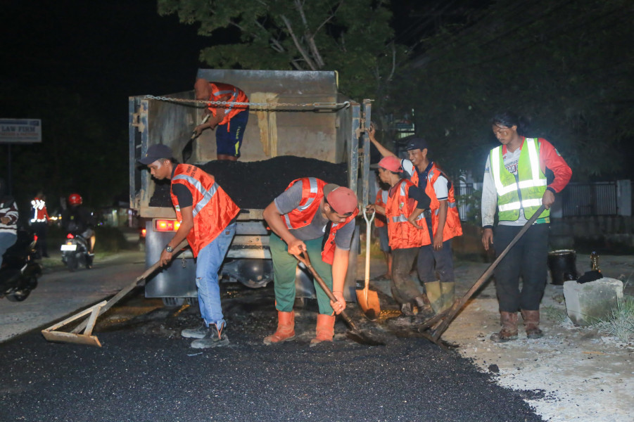 Pemko Pekanbaru Genjot Perbaikan Jalan Berlubang, Target Rampung Sebelum Ramadan