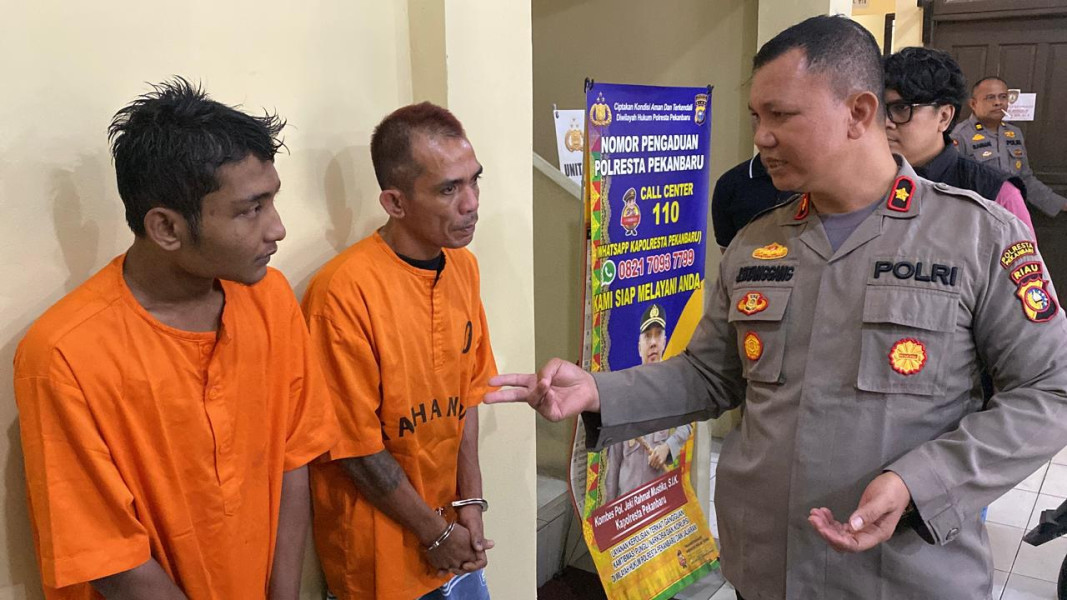 Dua Residivis Spesialis Curanmor dan Pembobol Ruko Ditangkap Polsek Sukajadi
